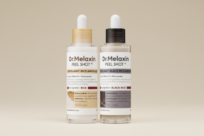 Dr.Melaxin Peel Shot Glow Rice Ampoule Duo - SND Essence