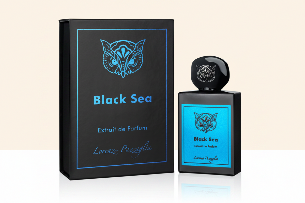 Lorenzo Pazzaglia Black Sea Extrait de Parfum 1.7 oz (50ml) – Beast Mode Salty Aquatic & Ambergris Unisex Fragrance
