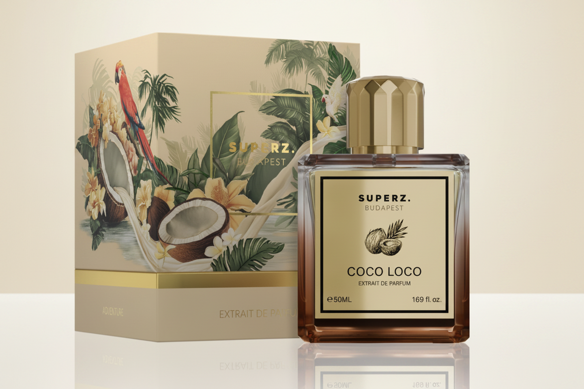 Superz Budapest Coco Loco Extrait de Parfum 1.7 oz 50ml Bottle - SND Essence