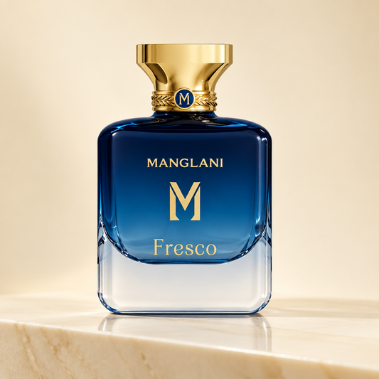 Manglani Fresco Eau de Parfum 3.4 oz 100ml Bottle and Box - SND Essence