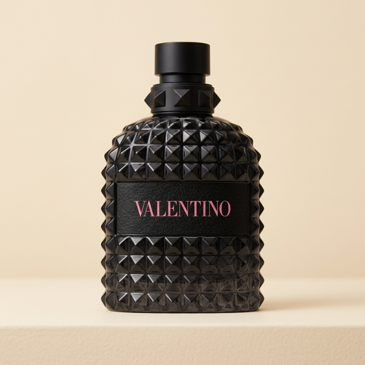 Valentino Uomo Born in Roma Eau de Toilette Spray 3.4 oz (100ml) – Woody Aromatic Men's Cologne